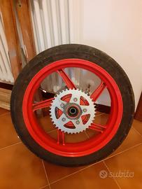 ruota posteriore aprilia rs 125