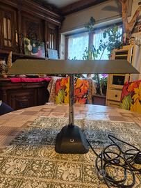 lampada ministeriale verde scuro anni 20/30