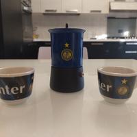 Moka Caffettiera Inter 2 persone 2 tazzine Nuova