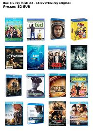 Box Blu-ray misti #2 - 16 DVD/Blu-ray originali
