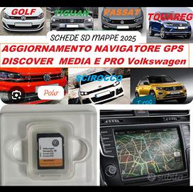 SCHEDE SD NAVIGATORE VOLKSWAGEN
