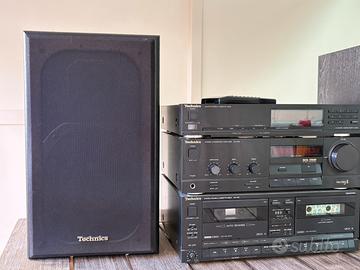 Impianto Stereo Hi-Fi Technics Vintage + casse