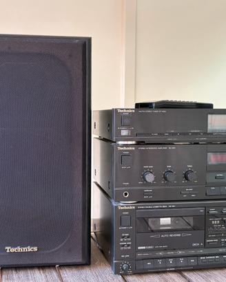 Impianto Stereo Hi-Fi Technics Vintage + casse