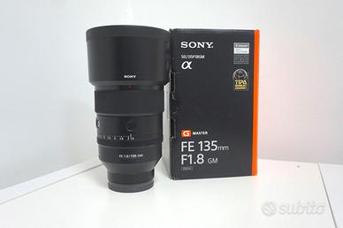 sony135 mm f1.8 g master PERFETTO