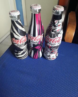 3 bottiglie Coca-Cola Light 