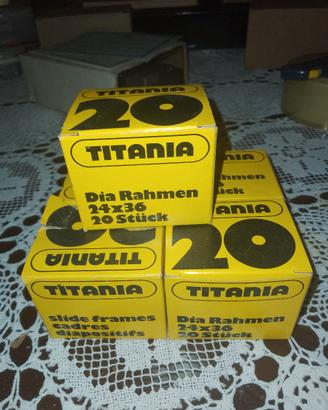 Telai per diapositive Titania vintage 24X36 mm