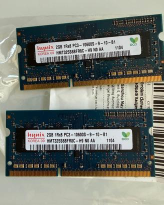 Ram Hynix 4GB (2x2GB) DDR3