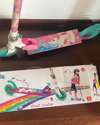 Monopattino Mondo Street Scooter Unicorno