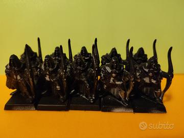 Arcieri 5 ed Elfi SiIvani plastica Warhammer