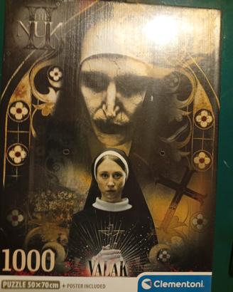 the Nun Bluray 1 e 2 con puzzle 1000 P e poster