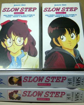 Vhs Slow Step serie anime completa Mitsuru Adachi