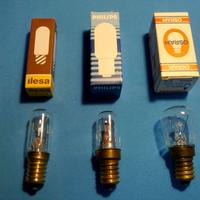Lampadine miniatura nuove attacco E14 24V-30V-280V