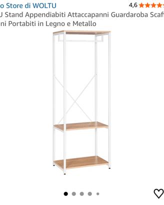 Stand Appendiabiti Guardaroba