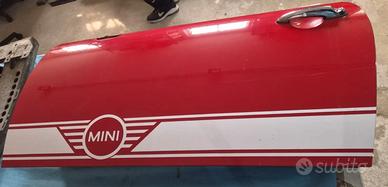 PORTIERA SINISTRA ROSSA MINI ONE (R50,R53)2002