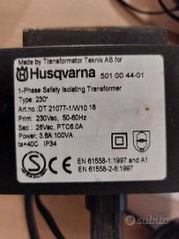 automower Husqvarna trasformatore