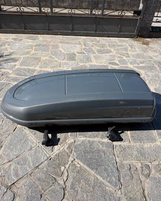 Box tetto auto FAPA con barre portatutto e chiave