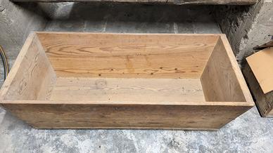 Contenitore in legno massello