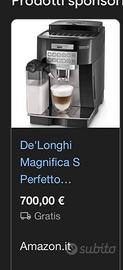 Magnifica S de Longhi Cappuccino