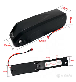 Batteria con guscio Hailong da 48V 15Ah-XT60-2A