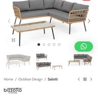 set salotto angolare