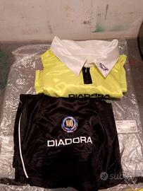 Diadora divisa arbitro 100 anni AIA FIGC, M giallo