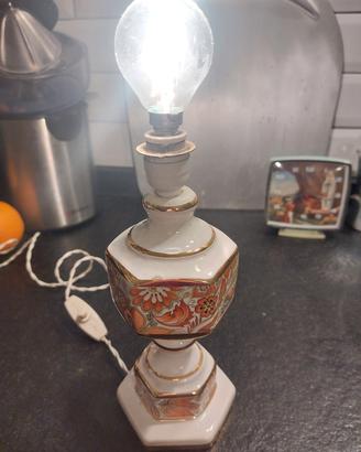 2 lampade ceramica