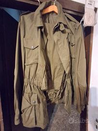 Tuta verde kaki tipo militare TG 52 usata