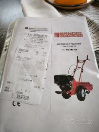 Motocoltivatore Sandri Garden.Con garanzia