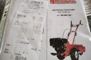 Motocoltivatore Sandri Garden.Con garanzia
