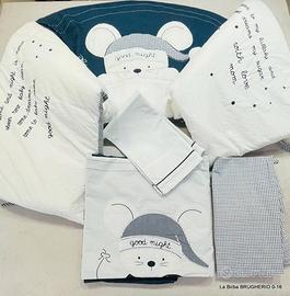 SET TESSILE 4 PEZZI PRENATAL PER LETTINO PARACOLPI