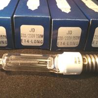 Lampade alogene tubolari E14 150W, 250W