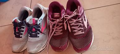 scarpe da ginnastica usate