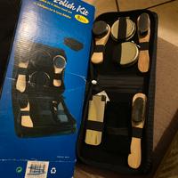 Kit per pulire e lucidare le scarpe  in borsello