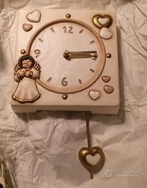orologio a parete thun con angioletto 