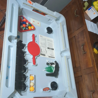 Tavolo biliardo ping pong e gioco dischi