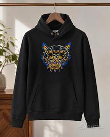 Felpa Kenzo PER RAGAZZO nera con cappuccio