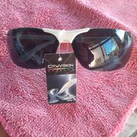 occhiali da sole Cityvision neri e bianchi