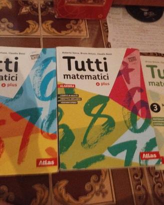 libro di matematica "tutti matematici plus 3"