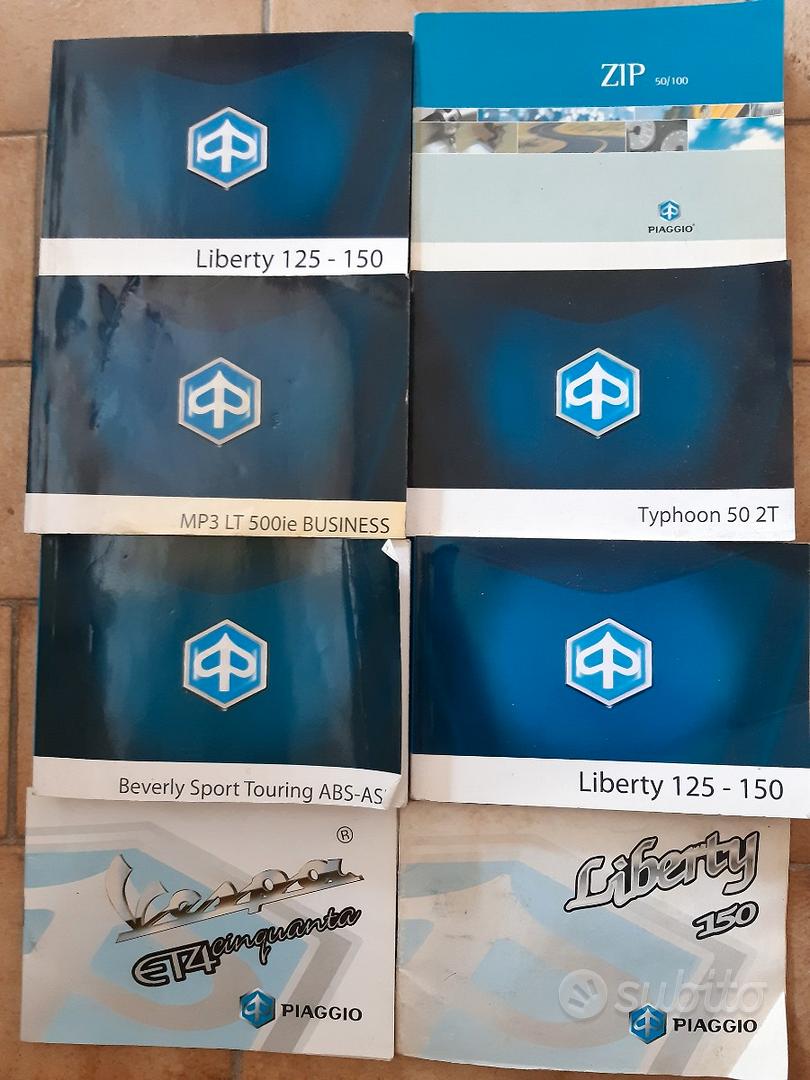 Subito - GMMOTO monza - Libretto uso manutenzione piaggio - Accessori