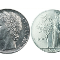 Moneta 100 lire del 1959