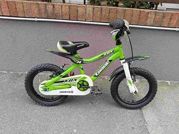 Bici cross da bambino 14 pollici marca Kawsaki