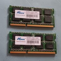 Ram 2×2GB DDRIII 2GB-1333