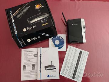Modem Router Digicom Michelangelo Wave 54