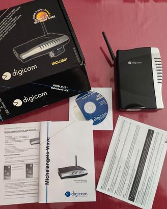 Modem Router Digicom Michelangelo Wave 54
