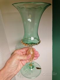 Murano Calice anni 70 Zora di Venezia