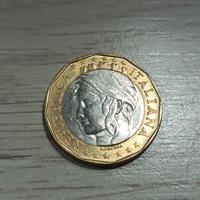 moneta da 1000 lire del 1998