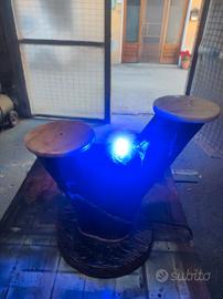 Lampada artigianale fatta a mano