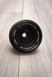 Obiettivo EBC Fujinon-SW 28mm, f/3.5 manual focus