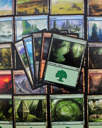 Lotto 50 Terre Base Magic: The Gathering
