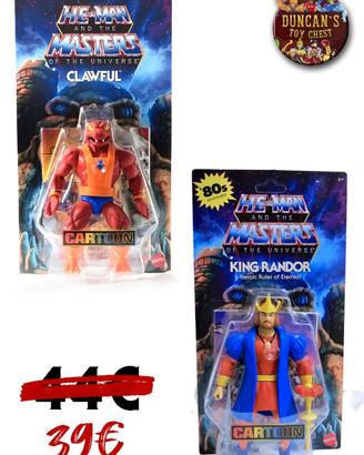 Masters Of The Universe Origins King Randor e Claw